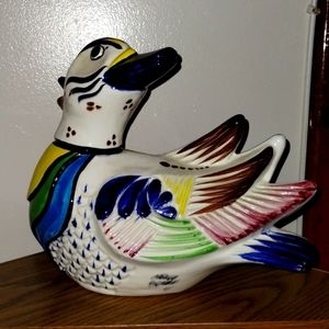 Ceramic Exotic Bird